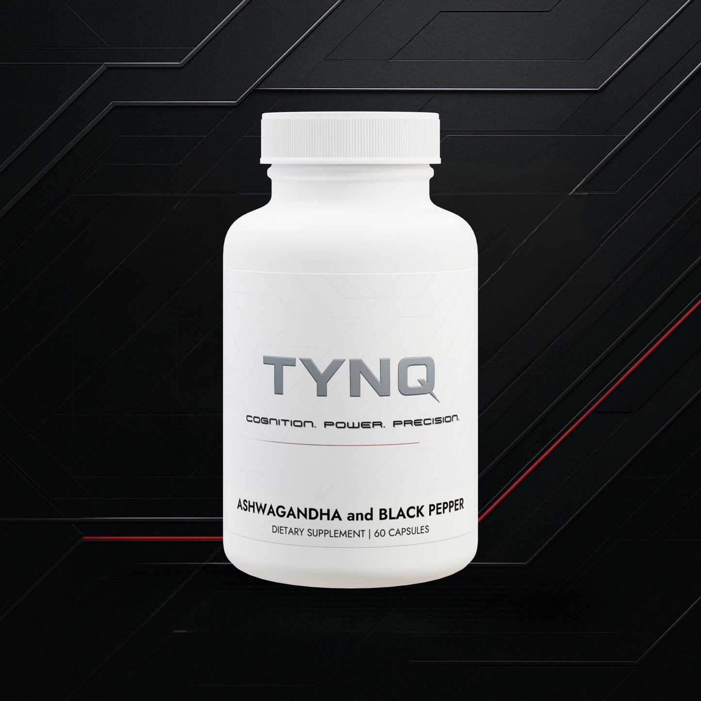 TYNQ ASHWAGANDHA & BLACK PEPER (60 capsules)