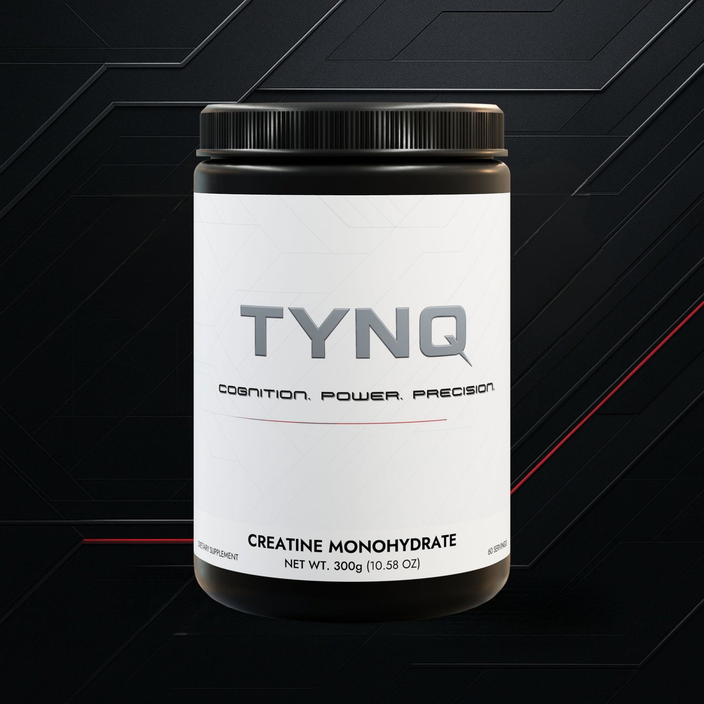 π§ πͺ TYNQ Creatine Monohydrate β Cognition. Power. Precision. (300g, 10.58oz)