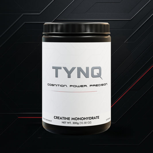 🧠💪 TYNQ Creatine Monohydrate – Cognition. Power. Precision. (300g, 10.58oz)